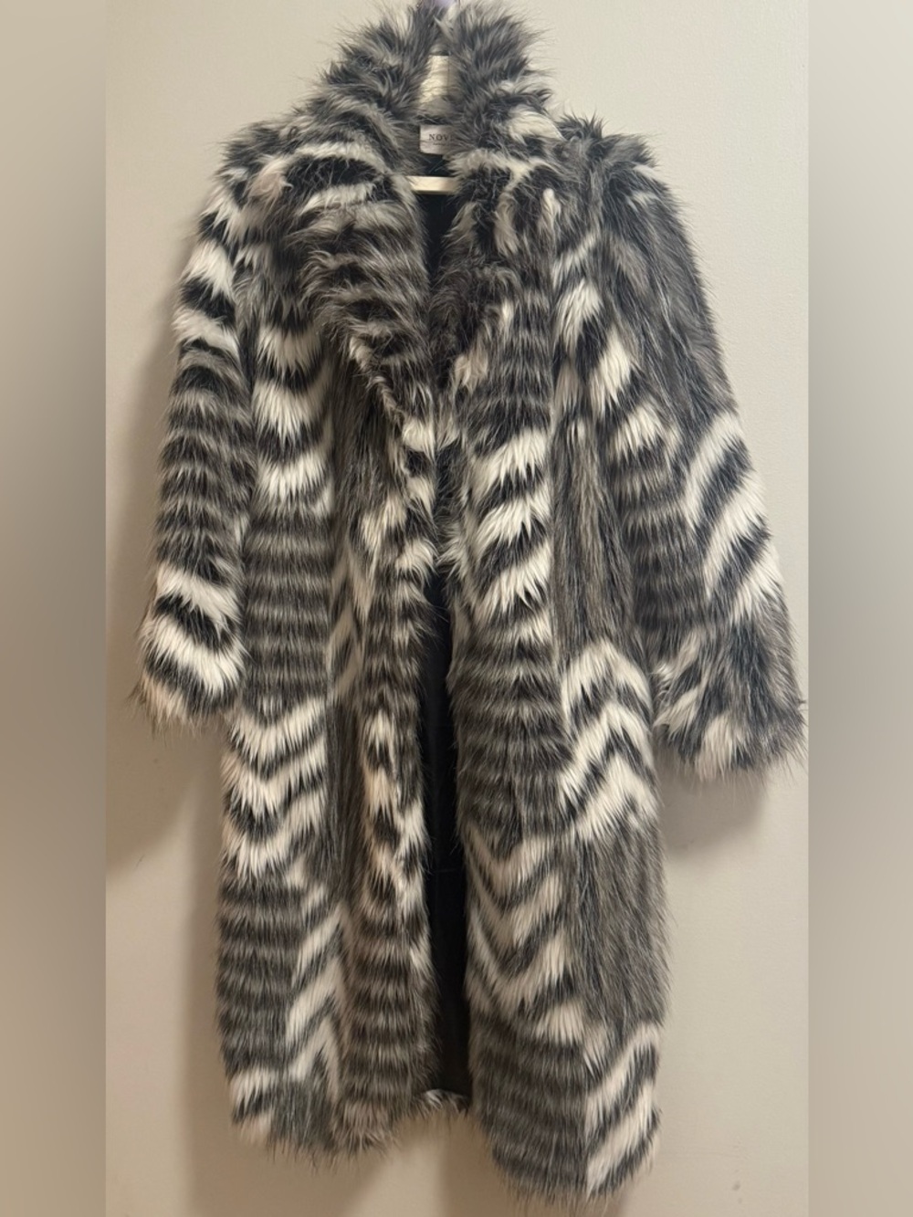 Curated x Kate Hewko Faux Fur Coat